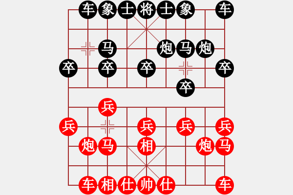 象棋棋譜圖片：山 雞[759122344] -VS- 金生水起[1352503221] 4 5 10 - 步數(shù)：10 