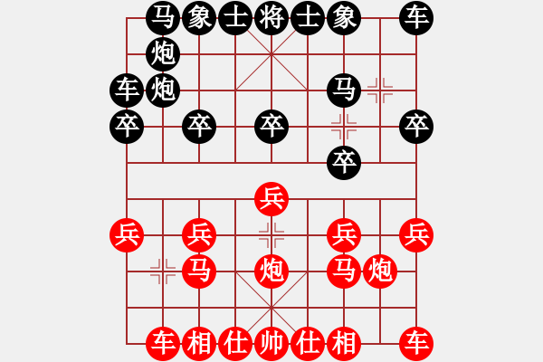 象棋棋譜圖片：甘肅象棋聯(lián)盟基地 碧波 先負(fù) 盲人指路 - 步數(shù)：10 