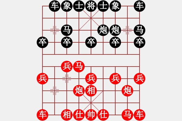 象棋棋譜圖片：smlzh(8段)-和-廣東特大(月將) - 步數(shù)：10 