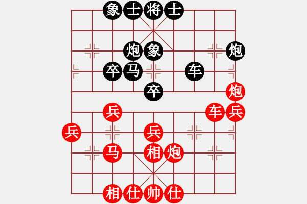 象棋棋譜圖片：2016崇武靖江杯象棋賽何文哲先勝黃仕清 - 步數(shù)：40 