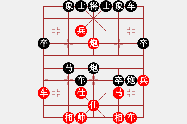 象棋棋譜圖片：劉相軍先負(fù)甄永強(qiáng)3 - 步數(shù)：40 