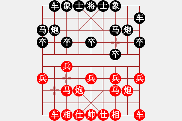 象棋棋譜圖片：孤云(2段)-負(fù)-智貂蟬妹妹(3段) - 步數(shù)：10 