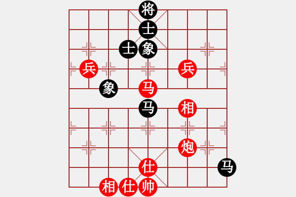 象棋棋譜圖片：棋局-4444b 4 - 步數(shù)：0 