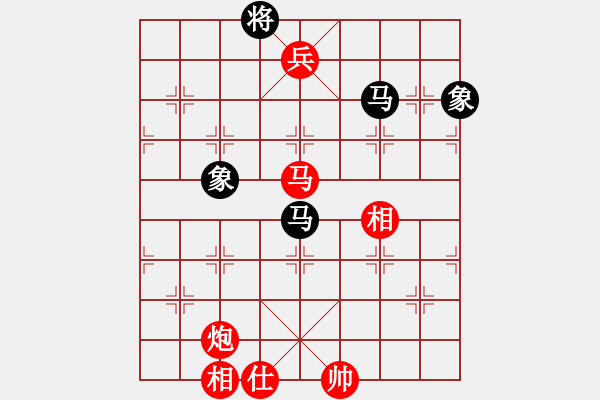 象棋棋譜圖片：棋局-4444b 4 - 步數(shù)：40 