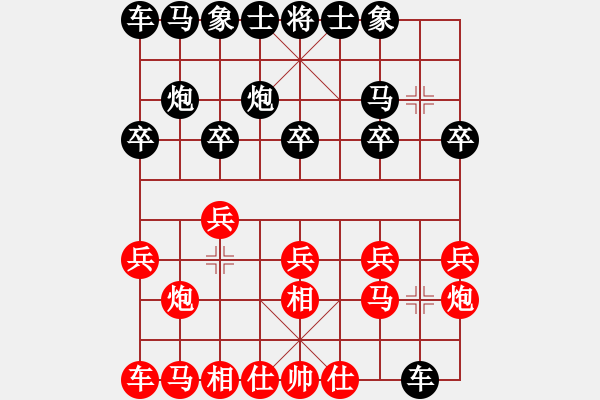 象棋棋譜圖片：xqahzcls(4級(jí))-勝-隨風(fēng)飄錢(4段) - 步數(shù)：10 