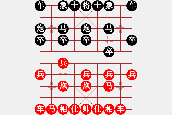 象棋棋譜圖片：jkwjkw[26403917] -VS- 想飛[690072985] - 步數(shù)：10 