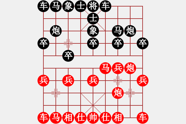 象棋棋譜圖片：雷劍宏 先勝 林定輝 - 步數(shù)：10 