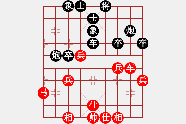 象棋棋譜圖片：仇池劍客(1段)-勝-棋王哈里呀(5段) - 步數(shù)：40 