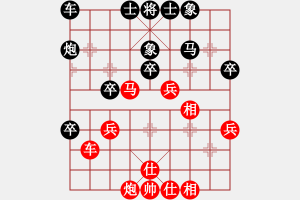 象棋棋譜圖片：2023.6.15.9小王先勝譚善琦 - 步數(shù)：40 