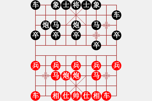 象棋棋譜圖片：李白(1段)-勝-閃電殺手喔(7段)對(duì)周春生 進(jìn)車8 5避免黑炮2 4封車 - 步數(shù)：10 