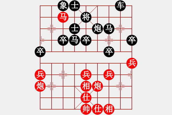 象棋棋譜圖片：雙鞭呼延灼(至尊)-勝-執(zhí)智之手(月將) - 步數(shù)：60 