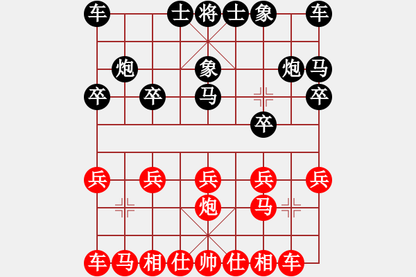 象棋棋譜圖片：楊公子(3段)-負(fù)-奇兵脫殼(4段) - 步數(shù)：10 