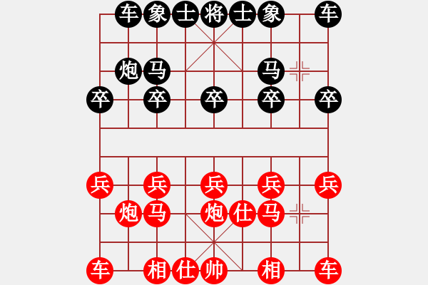 象棋棋譜圖片：困斃 - 步數(shù)：10 