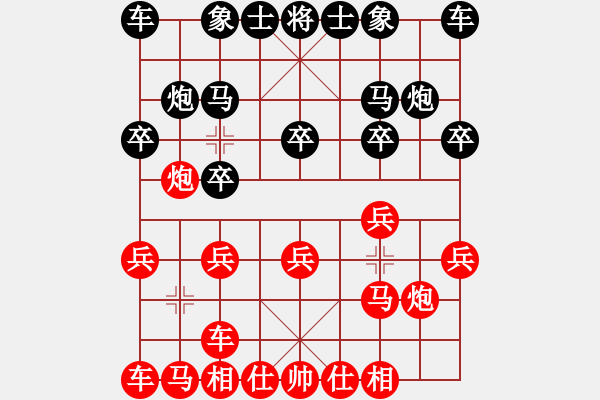 象棋棋譜圖片：沒頭腦(北斗)-勝-阿眉姐姐(風(fēng)魔) - 步數(shù)：10 