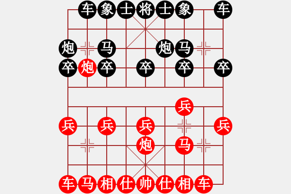 象棋棋譜圖片：2020.7.8.14升級(jí)賽先勝學(xué)生三 - 步數(shù)：10 