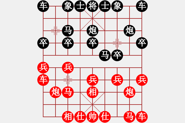 象棋棋譜圖片：小左(電神)-勝-霹靂神(9星) - 步數(shù)：10 