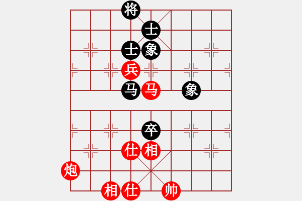 象棋棋谱图片：许银川 先胜 蒋川 - 步数：110 