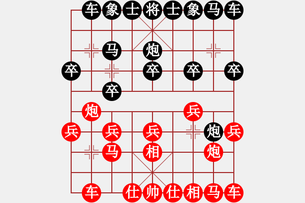 象棋棋譜圖片：先鋒無敵(9星)-負(fù)-往事多開狗(9星) - 步數(shù)：10 