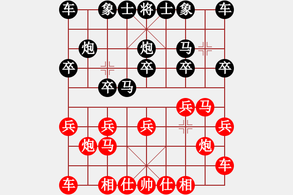 象棋棋譜圖片：雨中也吸煙(9段)-和-無情小小刀(7段) - 步數(shù)：10 