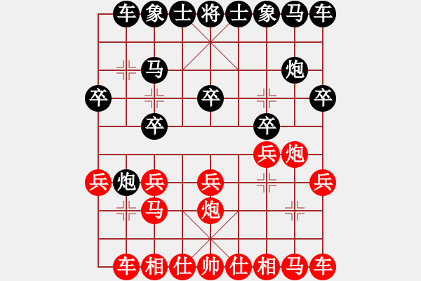 象棋棋譜圖片：313局 A04- 巡河炮局-小蟲引擎23層(2522) 先勝 司馬懿(2350) - 步數(shù)：10 