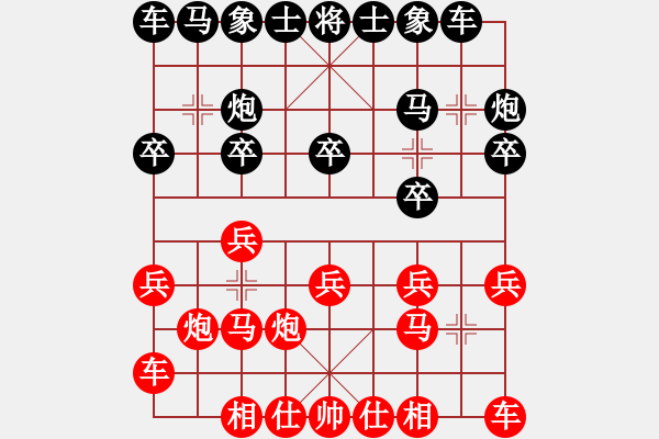 象棋棋譜圖片：楚漢棋緣先負(fù)圣蛋10層 - 步數(shù)：10 