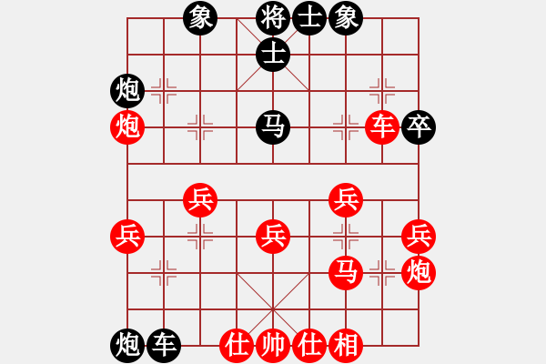 象棋棋譜圖片：梁山好漢妙(9段)-和-沈陽小伙(月將) - 步數(shù)：40 