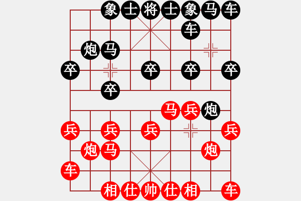 象棋棋譜圖片：象棋旋風(fēng)三代（先和）象棋名手 - 步數(shù)：10 