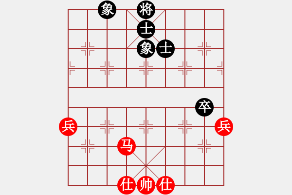 象棋棋譜圖片：很有力量的體系 適合自己 - 步數(shù)：100 