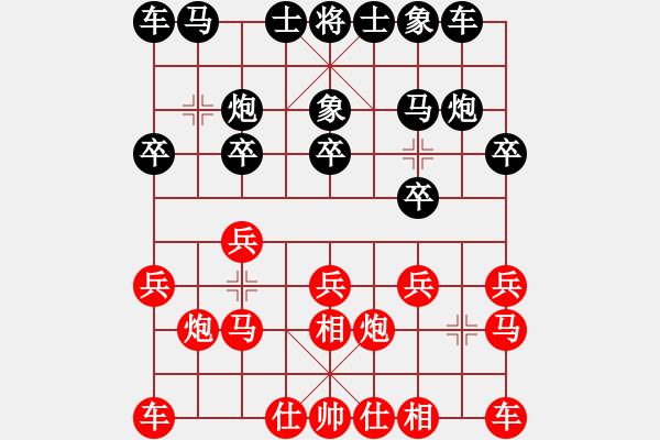 象棋棋譜圖片：臺灣 郭勝文 負(fù) 福州 王石 - 步數(shù)：10 