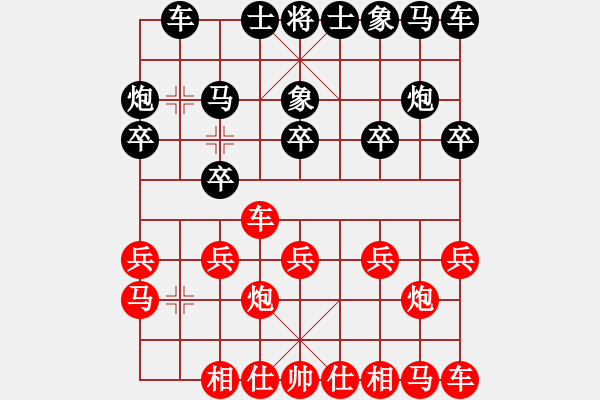 象棋棋譜圖片：千里迎佛(5星)-勝-wlyq(9星) - 步數(shù)：10 