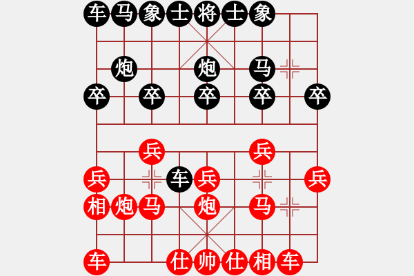 象棋棋譜圖片：PhaChap2Tien_ThuanPhaoTrucXaLuongDauXa_Vs_HoanhXa - 步數(shù)：10 