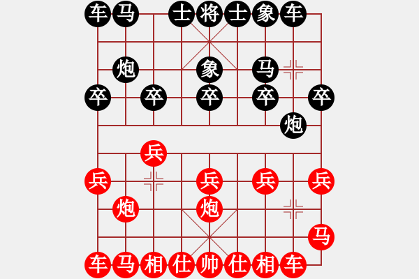 象棋棋譜圖片：徐金平(紅勝)汪洋 - 步數(shù)：10 