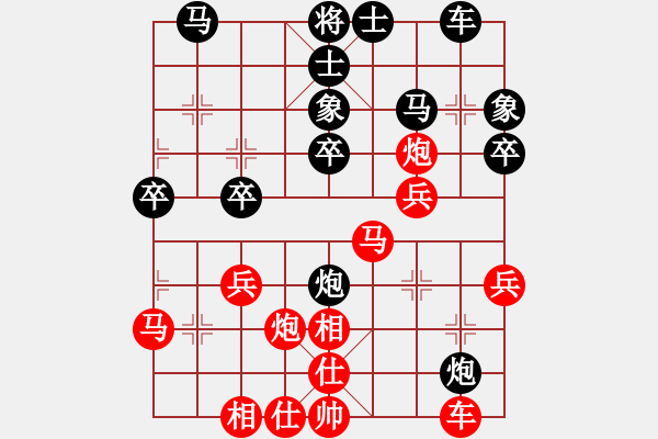 象棋棋譜圖片：xiaobaobin(3段)-勝-求職(6段) - 步數(shù)：40 