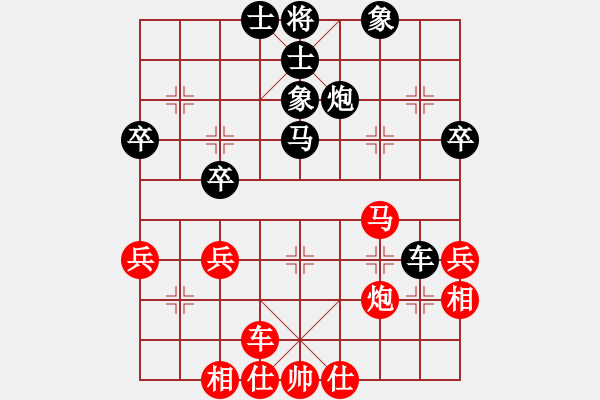 象棋棋譜圖片：了凡四訓(xùn)(1段)-負(fù)-fenglun(1段) - 步數(shù)：40 