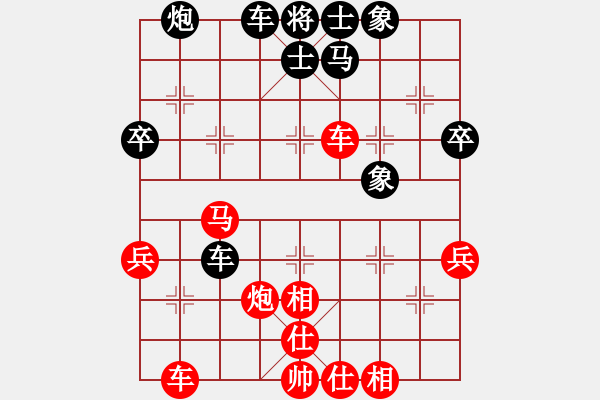 象棋棋譜圖片：一旁涼著呢(5段)-勝-山東王再越(5段) - 步數(shù)：49 