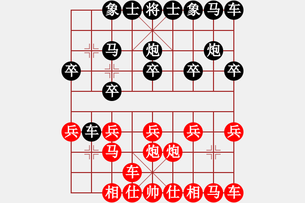 象棋棋譜圖片：【一車換雙】劉殿宇 勝 劉永富 - 步數(shù)：10 