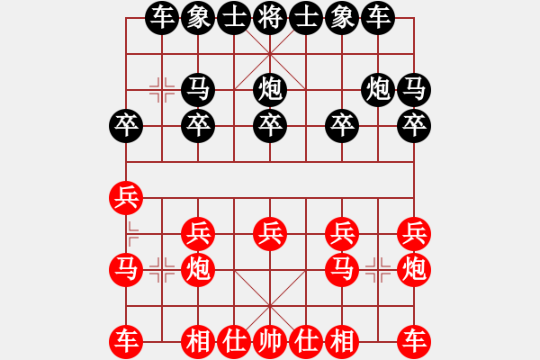 象棋棋譜圖片：tyoopyt(7弦)-和-努力向上(9星) - 步數(shù)：10 