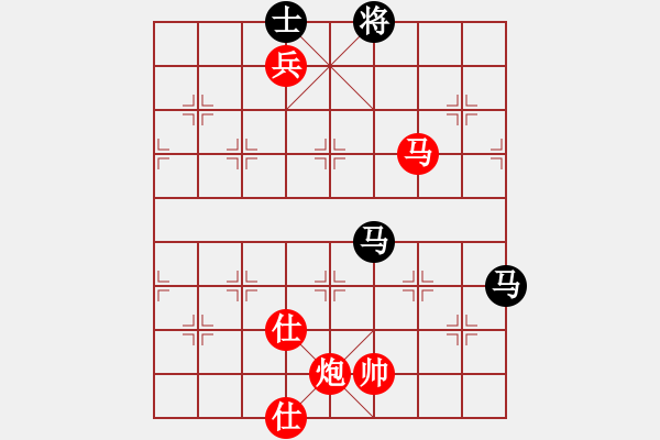 象棋棋譜圖片：仙人指路對(duì)卒底炮  紅右中炮 黑飛左象  （黑卒7進(jìn)1）  山里狐(5段)-勝-守信(6段) - 步數(shù)：200 