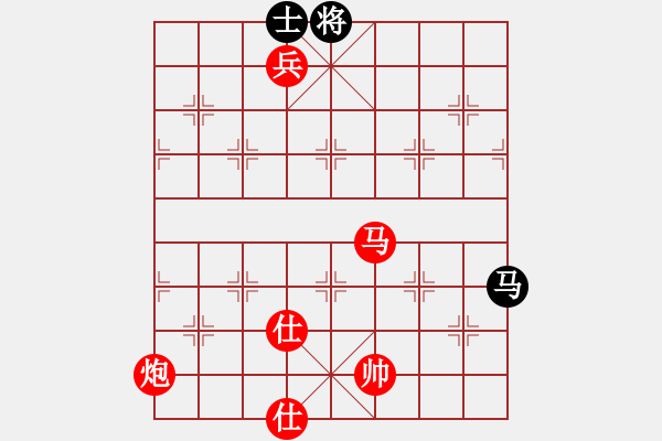 象棋棋譜圖片：仙人指路對(duì)卒底炮  紅右中炮 黑飛左象  （黑卒7進(jìn)1）  山里狐(5段)-勝-守信(6段) - 步數(shù)：203 