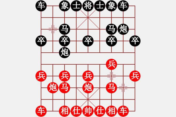 象棋棋譜圖片：印尼 努格魯豪 和 印尼 儒狄 - 步數(shù)：10 