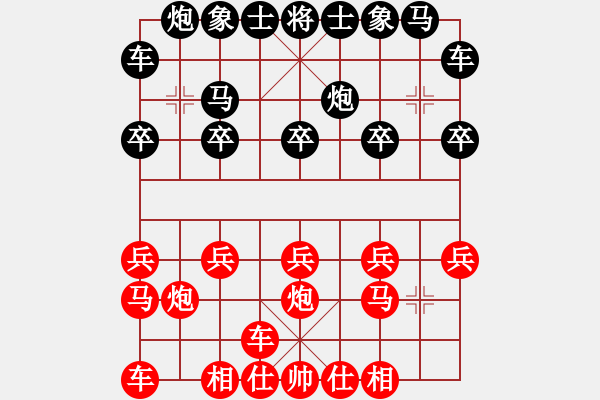 象棋棋譜圖片：陳建昌VS鄧桂林 - 步數(shù)：10 