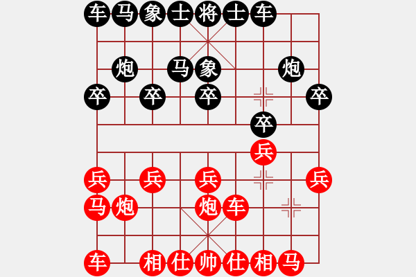 象棋棋譜圖片：陳岳（攻擂者）先負(fù)吳俞成（副擂主） 2019.04.28 - 步數(shù)：10 