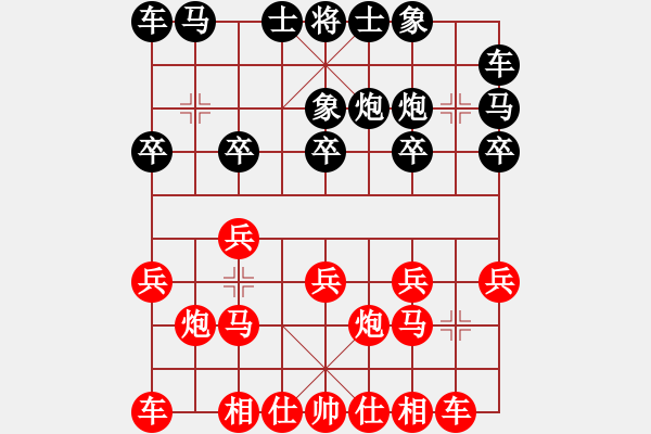 象棋棋譜圖片：210127擂臺賽第七場悟入棋途先負擺地攤 - 步數(shù)：10 