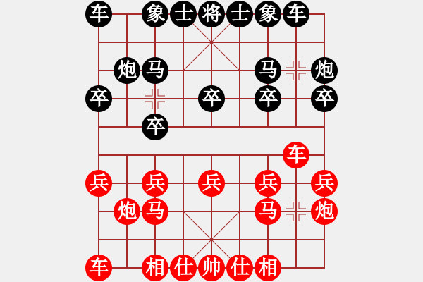 象棋棋譜圖片：殺出個黎明(北斗)-和-心靈之窗(北斗) - 步數(shù)：10 