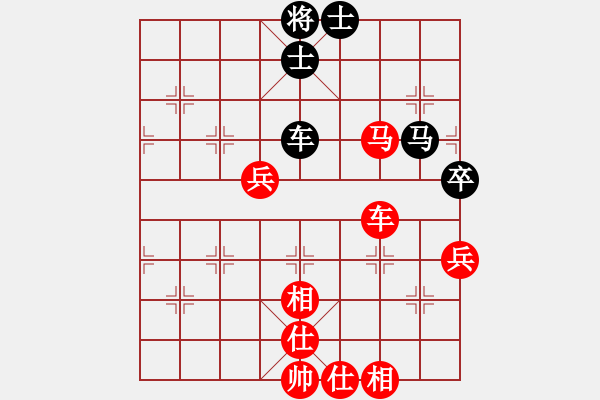 象棋棋譜圖片：橫才俊儒[292832991] -VS- 小胖子[596931543] - 步數(shù)：80 