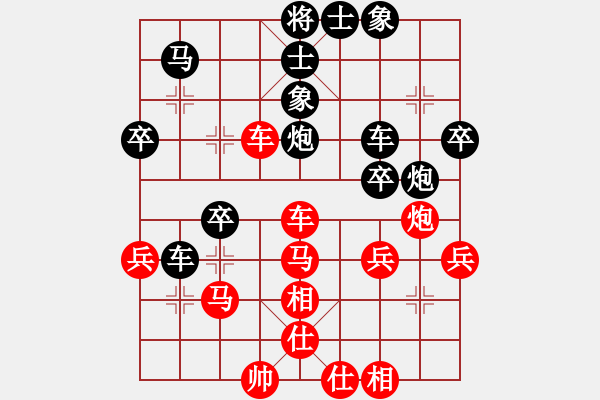 象棋棋譜圖片：牛頭滾 （中炮過(guò)河車(chē)對(duì)屏風(fēng)馬）   幕后老手(風(fēng)魔)-勝-金庸是頭豬(地煞) - 步數(shù)：50 