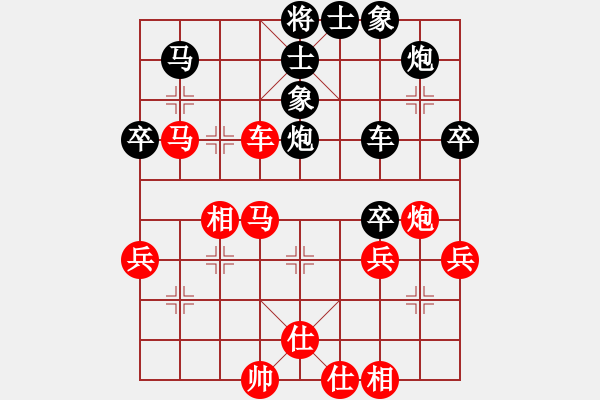 象棋棋譜圖片：牛頭滾 （中炮過(guò)河車(chē)對(duì)屏風(fēng)馬）   幕后老手(風(fēng)魔)-勝-金庸是頭豬(地煞) - 步數(shù)：60 