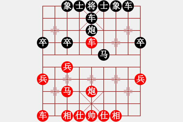 象棋棋譜圖片：孬孬(2級(jí))-和-飛刀之王(日帥) - 步數(shù)：28 