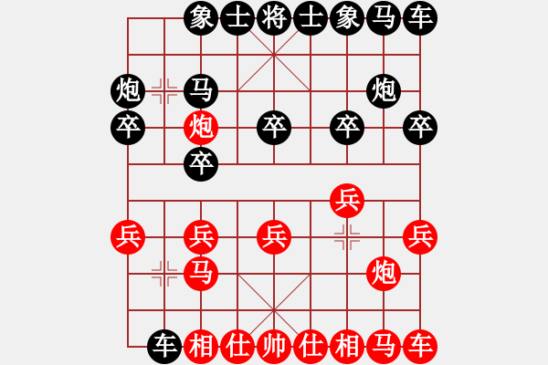 象棋棋譜圖片：巴渝居士(5段)-勝-問(wèn)題不大(3段) - 步數(shù)：10 