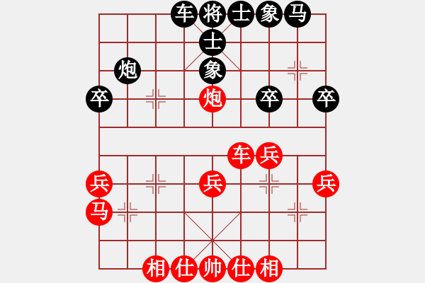 象棋棋譜圖片：望岳[250925291] 勝 芳棋(純人下棋)[893812128] - 步數(shù)：30 